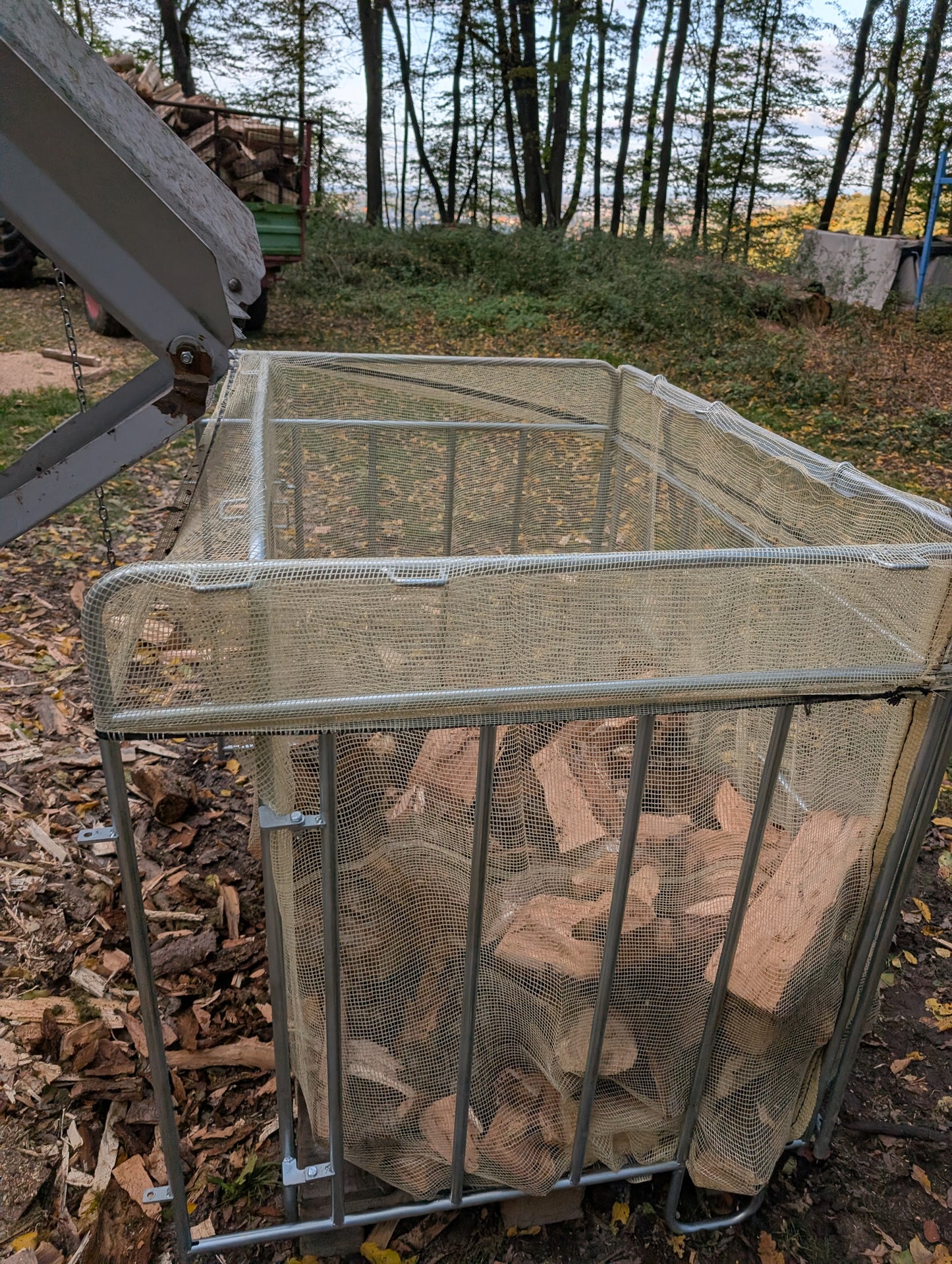 Meshsack für Brennholz – stabiler Einweg-Netzsack für CP1 & Europaletten