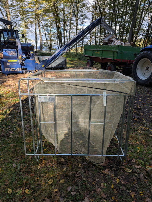 Meshsack für Brennholz – stabiler Einweg-Netzsack für CP1 & Europaletten